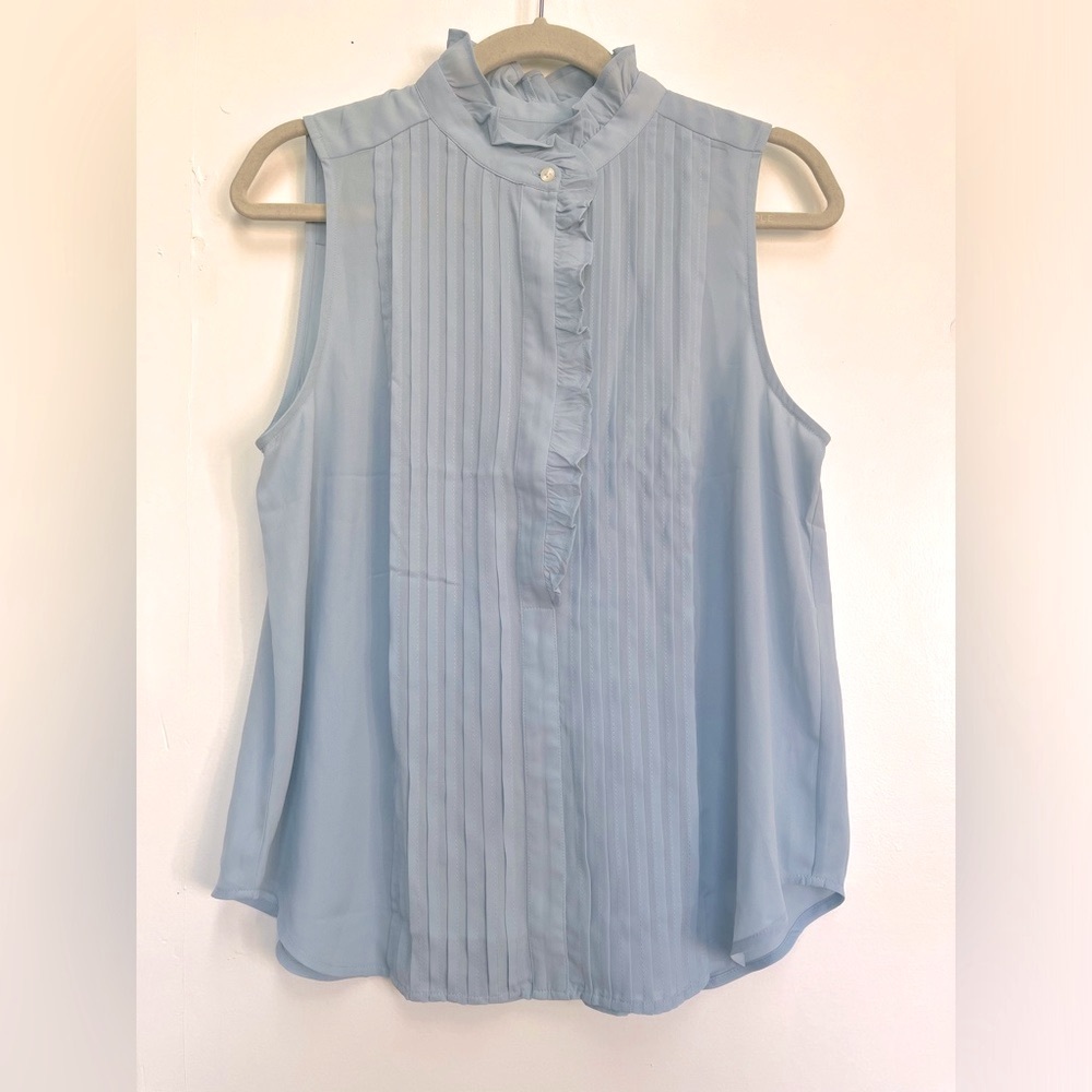 ✨ ANN TAYLOR Blue Blouse